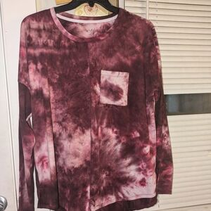 Woman's Wonderly studio Tye Dye Blouse Sz. XL